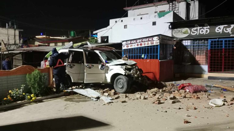नेपालगञ्जमा कारको ठक्करबाट २ जना पैदलयात्रीको मृत्यु