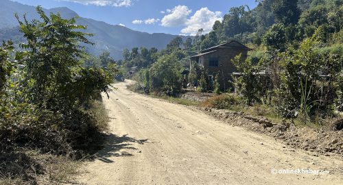 ८ वर्षसम्म काम नगरेपछि ठेक्का तोडियो, सडक निर्माण झन् अन्योलमा