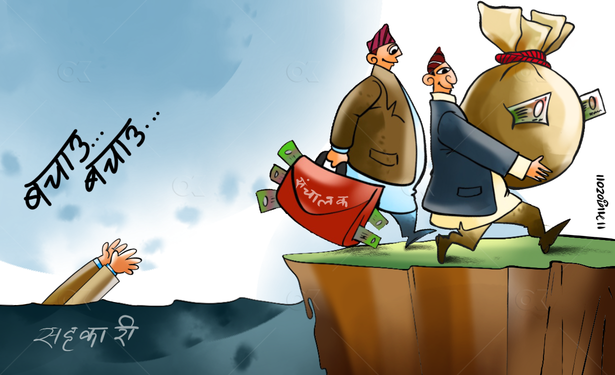 सहकारी ठगीमा संलग्नका परिवार र पारपाचुके भएकाको सम्पत्ति बिक्री गर्न अध्यादेश 