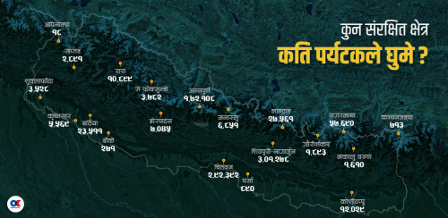 संरक्षित क्षेत्र घुम्ने पर्यटक कीर्तिमानी संख्यामा, धेरै पुगे शिवपुरी