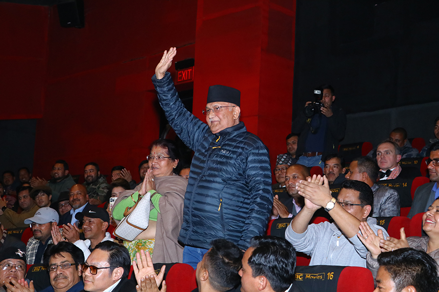 ‘गोर्खा वारिअर’को काठमाडौं प्रिमियरमा नेता, राजदूत र सेलिब्रेटी (तस्वीर)
