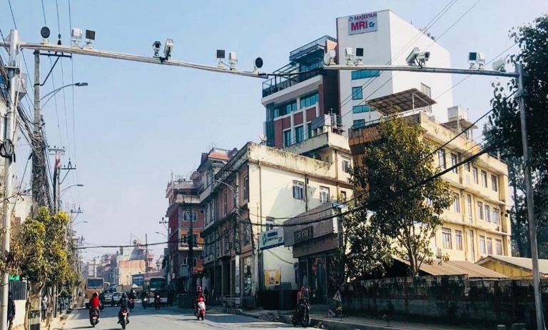 काठमाडौंका सडकमा अब ‘एआई’ जडित क्यामरा
