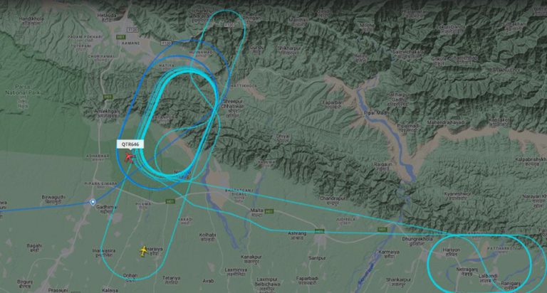 मौसम खराब हुँदा त्रिभुवन विमानस्थलमा उडान–अवतरण प्रभावित