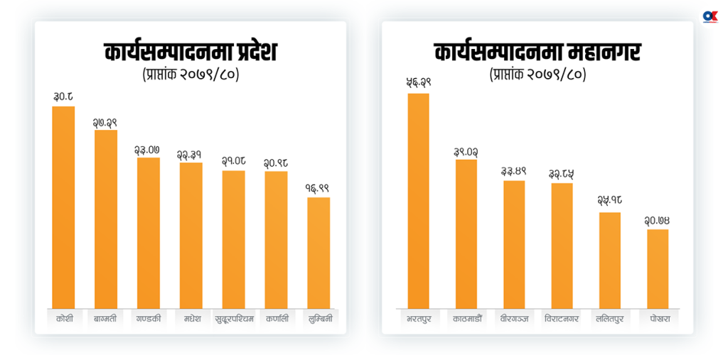 कार्यसम्पादनमा प्रदेश र स्थानीय तहको नतिजा कमजोर