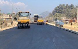 तेस्रो त्रैमाससम्म देशभरि ५४८ किलोमिटर नयाँ सडक कालोपत्र