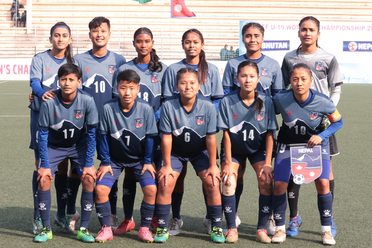 भारतसँग पराजित हुँदै नेपाल साफ यू-१९ महिला फुटबलबाट बाहिरियो