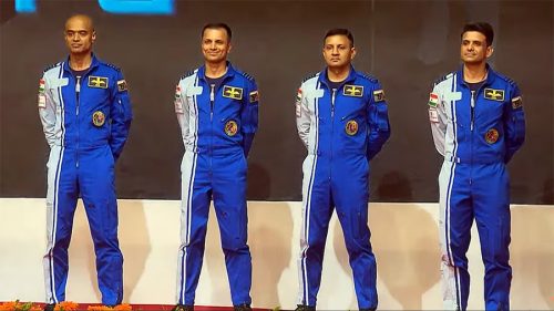 यी हुन् गगनयानबाट अन्तरिक्ष पुग्ने ४ जना भारतीय अन्तरिक्षयात्री