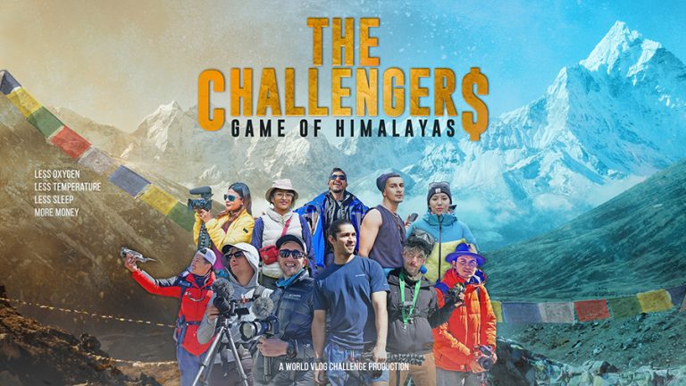 सगरमाथा क्षेत्रमा खिचियो अमेजन प्राइमको रियालिटी शो ‘द च्यालेन्जर्स : गेम अफ द हिमालयज’