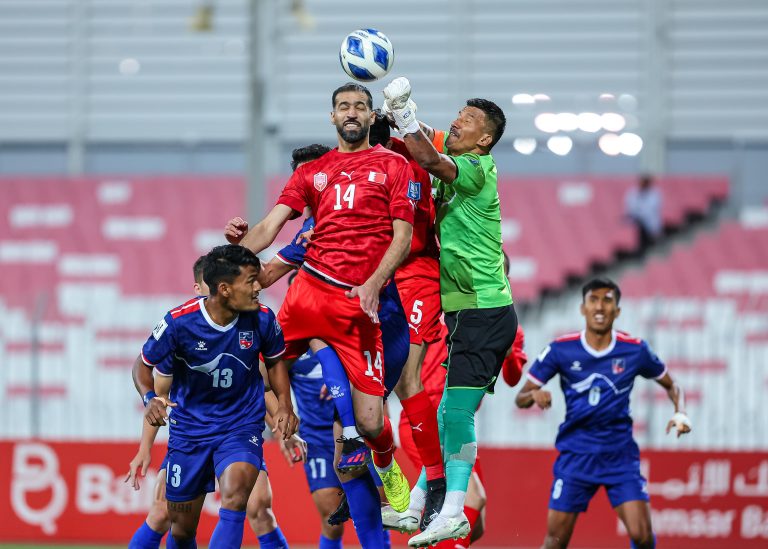 विश्वकप छनोट : बहराइनसँग नेपाल ३-० ले पराजित