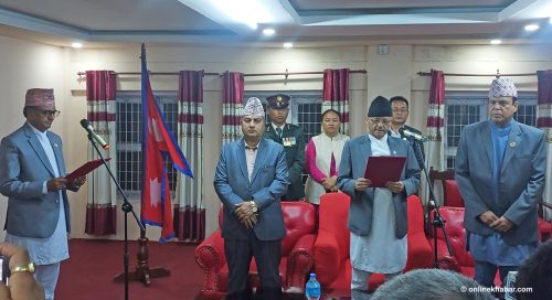 बागमती सरकारमा फर्कियो एमाले, थपलिया बने आर्थिक मामिलामन्त्री