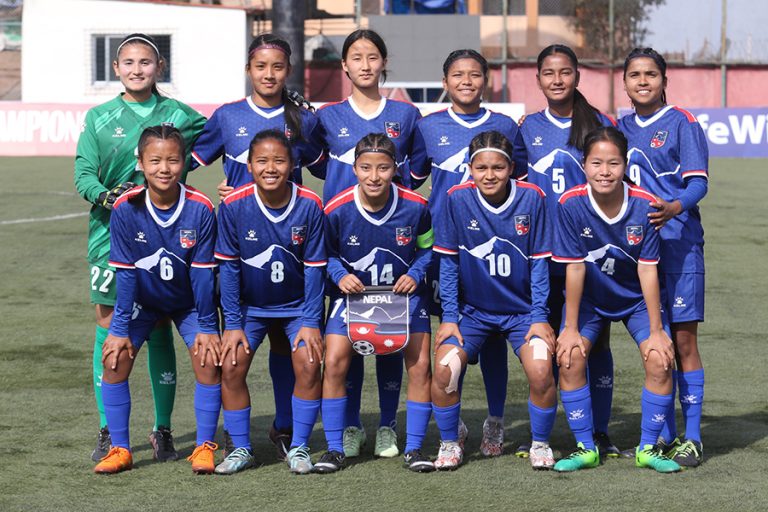 साफ यू-१६ महिला च्याम्पियनसिप : नेपाल र भारतको खेल सेमिफाइनल जस्तै