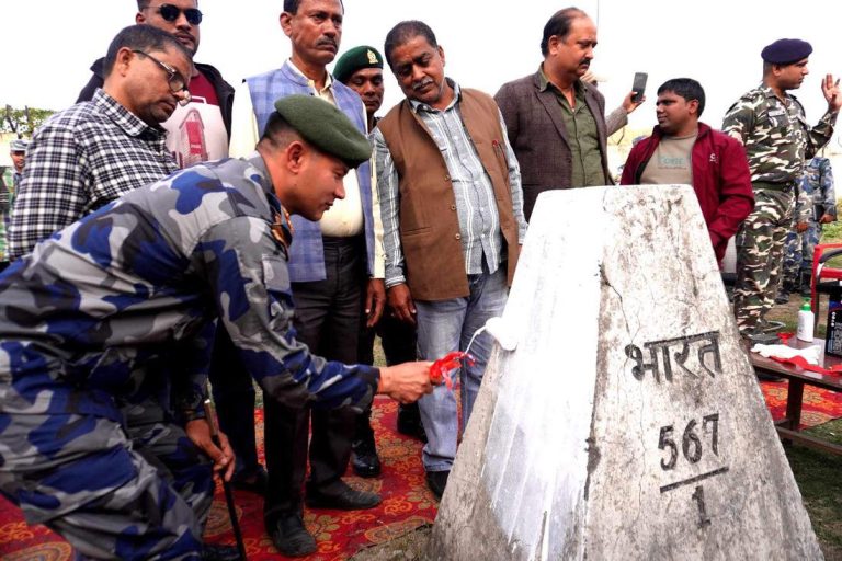 सशस्त्र प्रहरीले गर्‍यो १५ सीमास्तम्भ पुनर्स्थापना, २१ सय भन्दा बढीको मर्मत