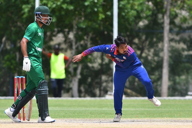 अपराजित रहँदै सेमिफाइनल खेल्न नेपाललाई साउदीको ७४ रनको लक्ष्य
