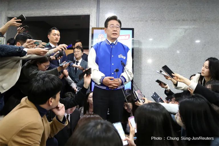 दक्षिण कोरियाको चुनावमा विपक्षी गठबन्धनको जित