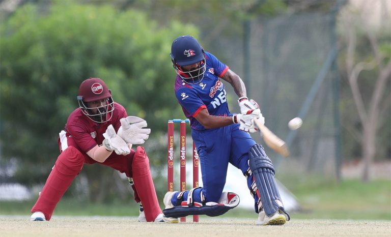 एसीसी प्रिमियर कपको दोस्रो खेलमा पनि नेपाल विजयी, कतार ३२ रनले पराजित