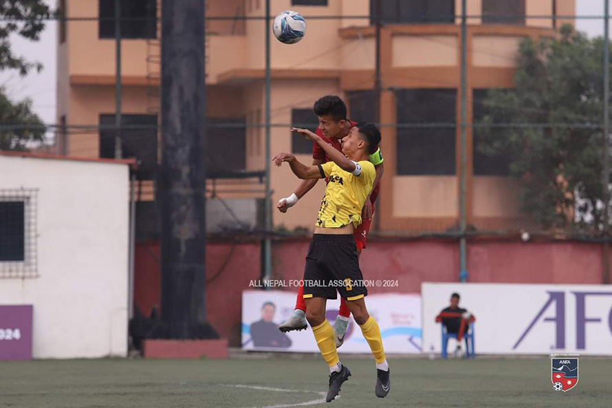 सी डिभिजन लिगमा आरसी ३२ फुटबल एकेडेमीको लगातार दोस्रो जित