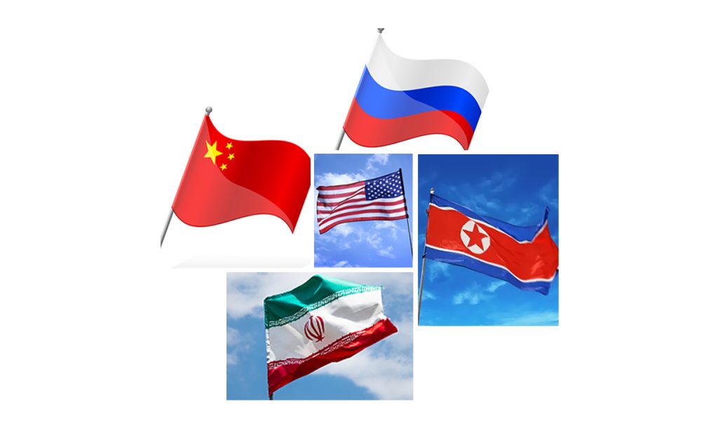 अमेरिका घेर्ने गठबन्धनमा छन् चीन, इरान, रूस र उत्तरकोरिया