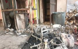 गुल्मीमा एक महिनामै आगलागीबाट १६६ घरगोठ जलेर नष्ट