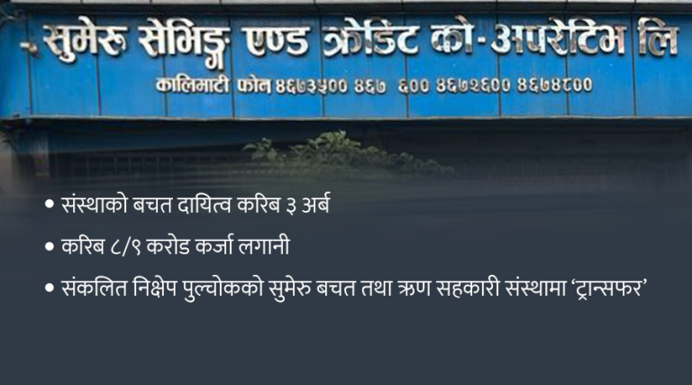 सर्वसाधारणको ३ अर्ब अपचलन गरेको सुमेरु सहकारी कालीमाटीमा महानगरको अनुगमन 