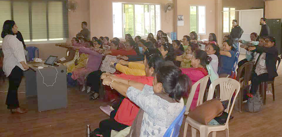 ललितपुरमा मानसिक स्वास्थ्य सचेतना तालिम