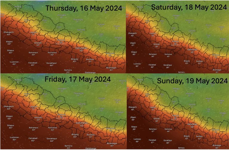 बढ्यो गर्मी, तराई मधेशमा लु चल्ने सम्भावना