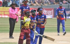 नेपालले टी-२० विश्वकपअघि वेष्टइण्डिज एसँग अन्तिम खेल खेल्दै