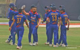 वेष्टइण्डिज ए माथि नेपाल ६ विकेटले विजयी