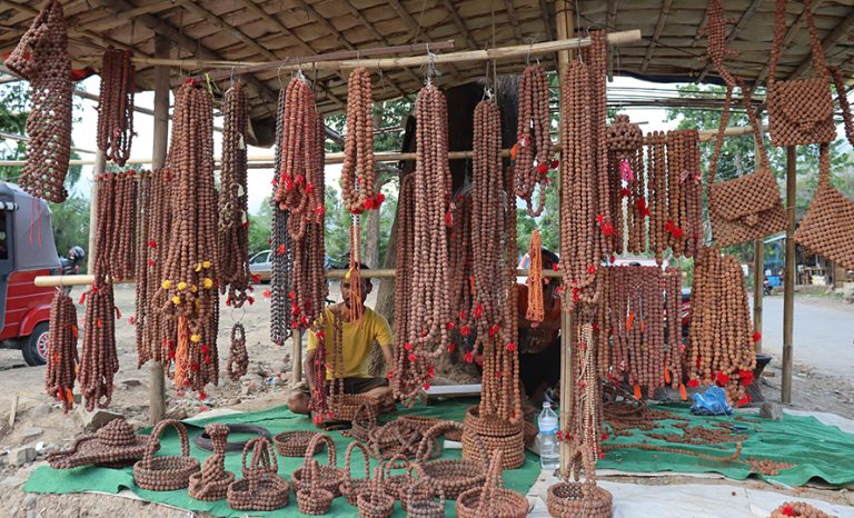 रुद्राक्षको व्यापारबाट मनग्य आम्दानी गर्दै सन्तोष