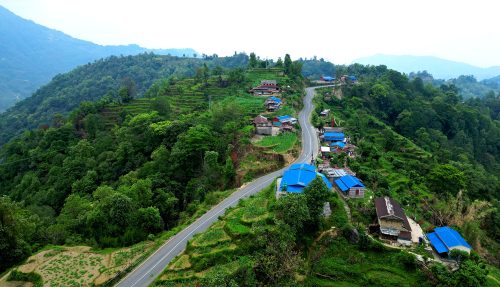 पोखरा-सिक्लेस सडक स्तरोन्नतिपछि सहज बन्दै यात्रा