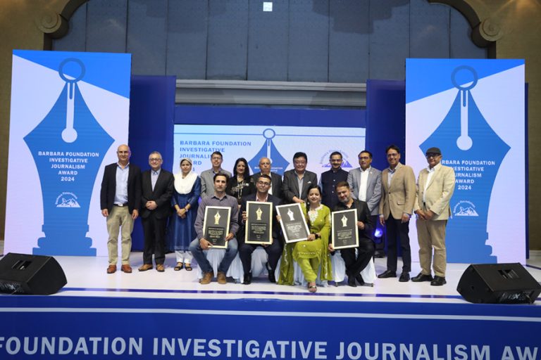 २५ लाख रुपैयाँको बारबरा फाउन्डेसन खोज पत्रकारिता पुरस्कारबाट ४ पत्रकार पुरस्कृत