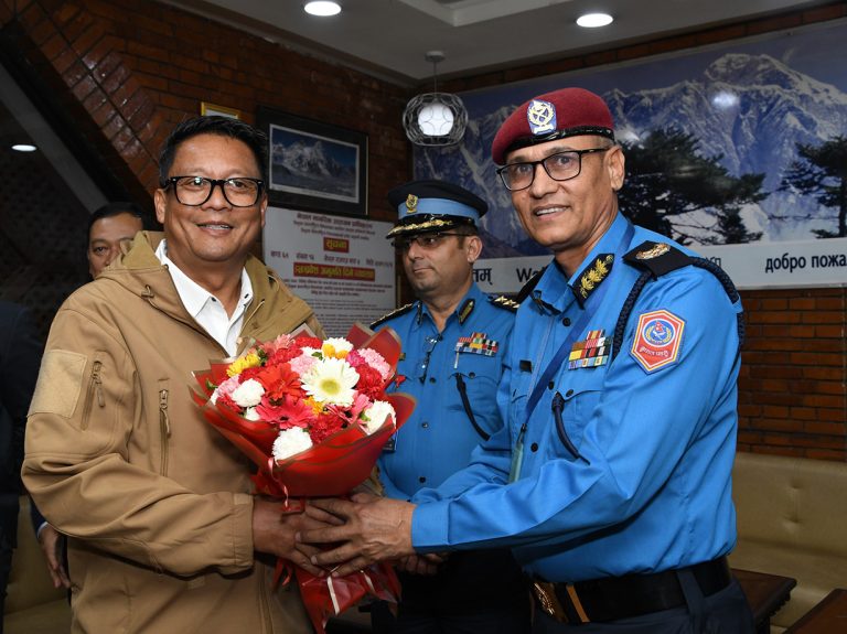इन्डोनेसिया प्रहरीको इन्टरनेशनल रिलेसन्स डिभिजन प्रमुख नेपालमा