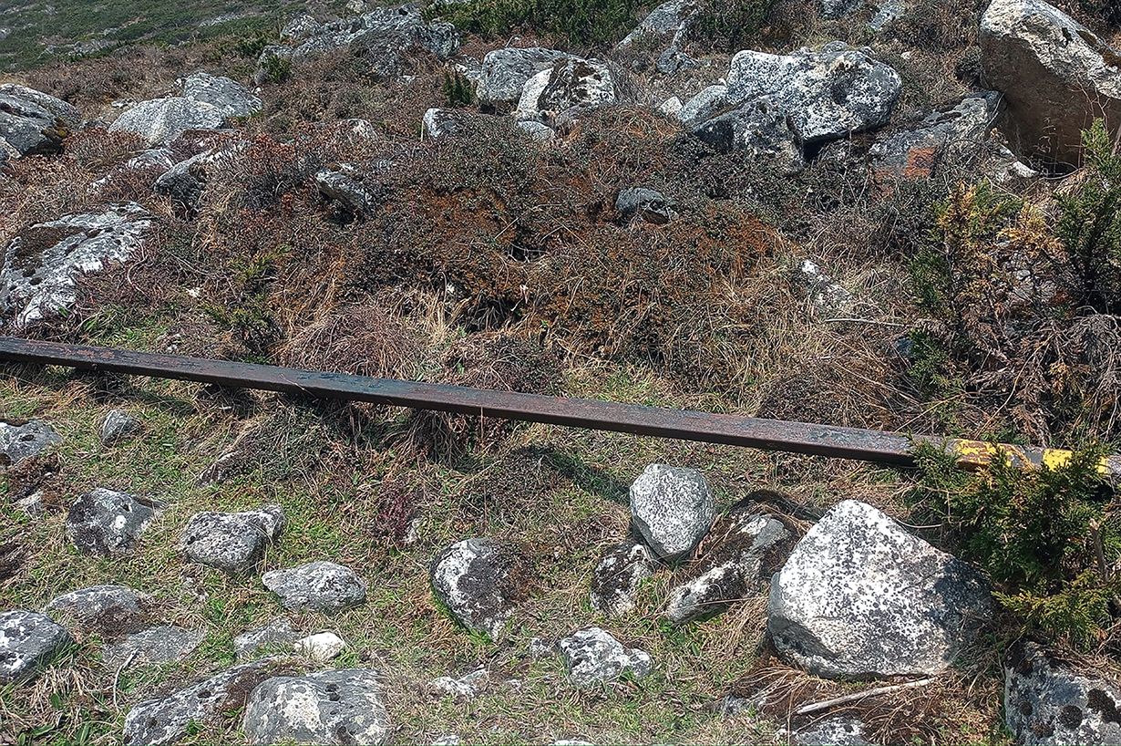 मनास्लु पदमार्गमा ढुंगाले लागेर एक पर्यटक गम्भीर घाइते