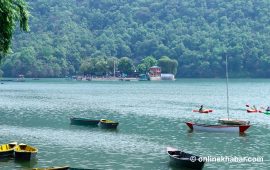 फेवातालमा जाल हान्दा एसएलआर र १८ राउण्ड गोली भेटियो