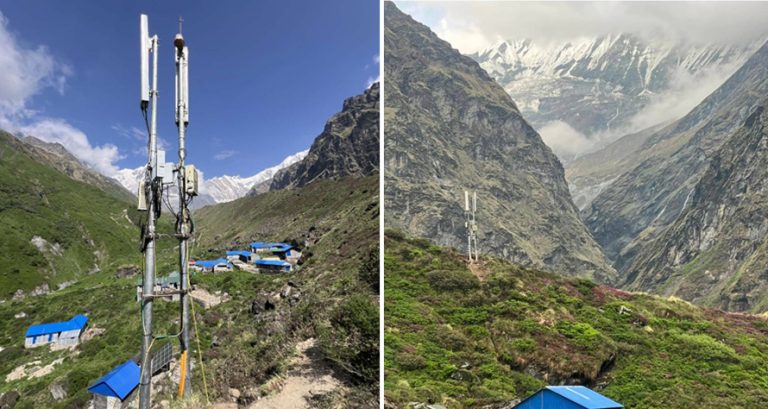 माछापुच्छ्रे र अन्नपूर्ण बेस क्याम्पमा टेलिकमको फोरजी सेवा विस्तार