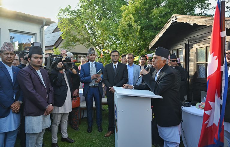 राष्ट्रपति पौडेल र जर्मनीका राष्ट्रपतिबीच साँझ भेटवार्ता हुँदै