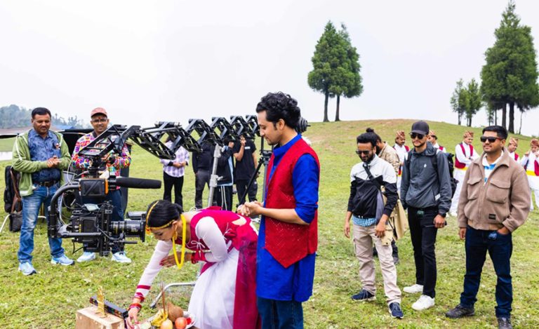 पाँचथरमा सुरु भयो फिल्म ‘ऊनको स्वीटर’को छायांकन