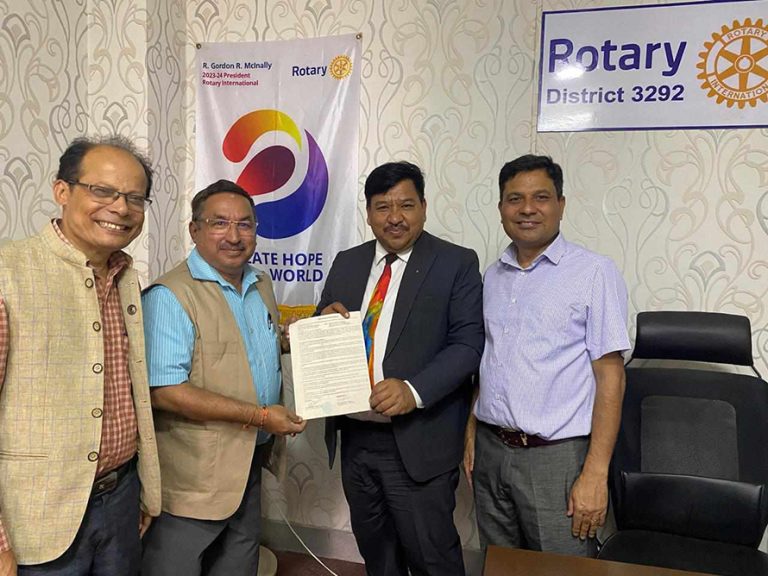 स्व. यज्ञप्रसाद आचार्य रोटरी जर्नो लाइफ टाइम अचिभमेन्ट अवार्ड स्थापना