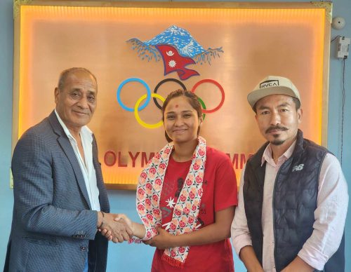 अनुशाले ‘योङ ओलम्पिक एम्बेसडर’ सम्मेलनमा भाग लिने