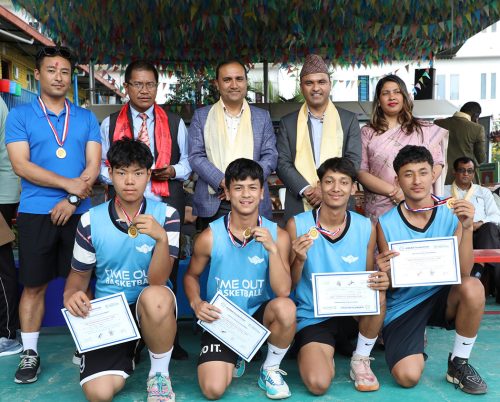 हिसान बास्केटबलमा टाइम आउट च्याम्पियन