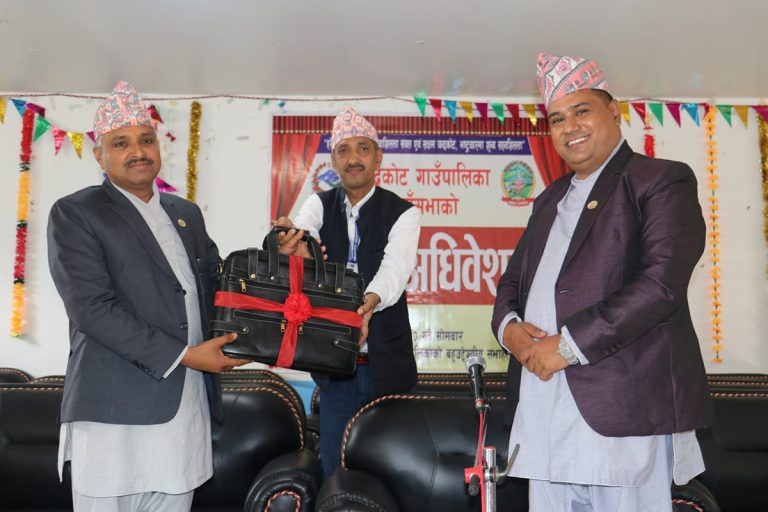 चन्द्रकोट गाउँपालिकाको बजेट ५० करोड ३४ लाख