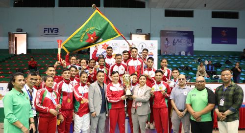 राष्ट्रिय फेन्सिङमा आर्मी च्याम्पियन, उपेन्द्र र अनिता उत्कृष्ट
