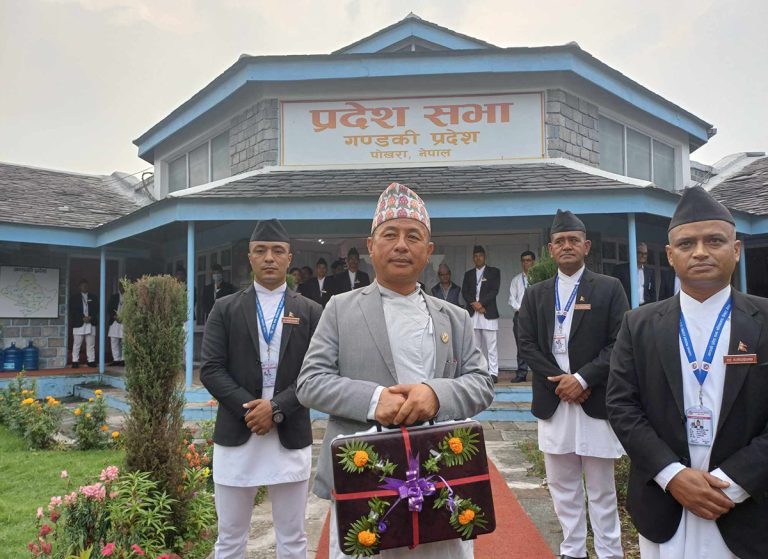 धरातल नटेकेको गण्डकीको बजेट