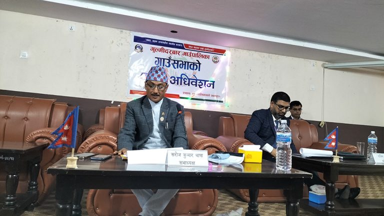गुल्मीदरबार गाउँपालिकाले सल्लाका रुख विस्थापित गर्ने