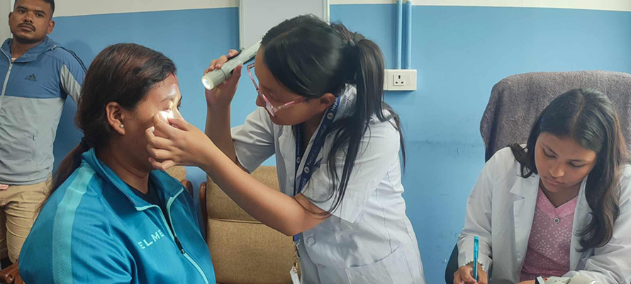 मिसन २०२६ का खेलाडीको स्वास्थ्य परीक्षण