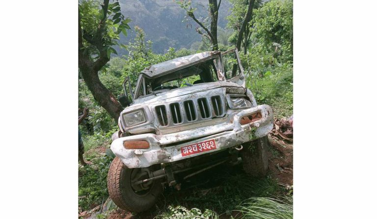 गुल्मीमा जिप दुर्घटना हुँदा १ जनाको मृत्यु, ७ घाइते