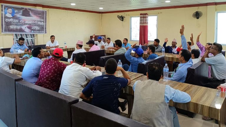 समीक्षा यात्रामा रास्वपालाई सुझाव : सरकारमा जान हुन्थेन
