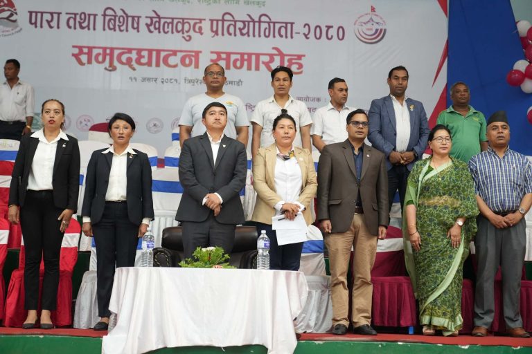 पारा तथा विशेष खेलकुद सुरु, १३ खेलको प्रतिस्पर्धा हुने