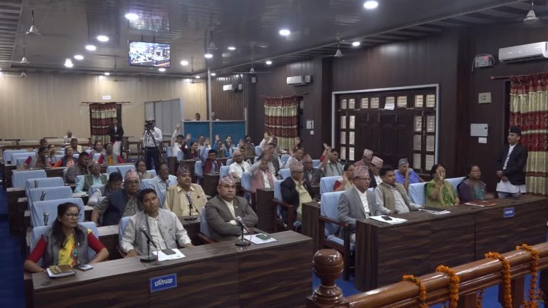 सुदूरपश्चिमको नीति तथा कार्यक्रम प्रदेश सभाबाट पारित