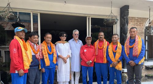 भेट्रान धावक टोली बंगलादेश जाने