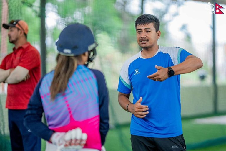 ज्ञानेन्द्रको साथले फेरिएको महिला क्रिकेटरको आत्मविश्वास